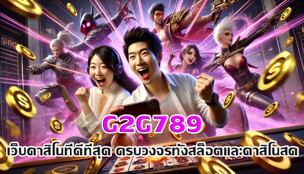 G2G789 เว็บคาสิโนที่ดีที่สุด ครบวงจรทั้งสล็อตและคาสิโนสด